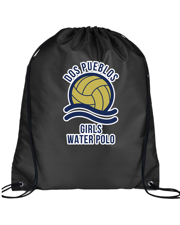 Dos Pueblos HS Girls Water Polo Logo 01 - Drawstring Bag