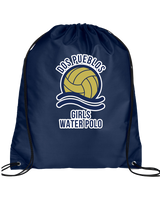 Dos Pueblos HS Girls Water Polo Logo 01 - Drawstring Bag