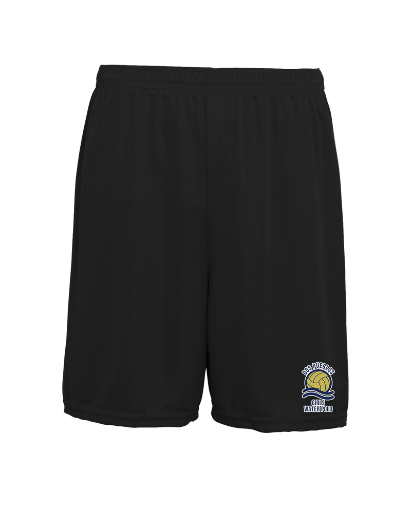 Dos Pueblos HS Girls Water Polo Logo 01 - 7 inch Training Shorts