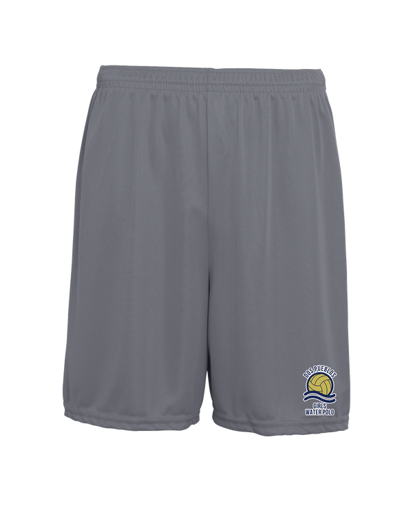 Dos Pueblos HS Girls Water Polo Logo 01 - 7 inch Training Shorts