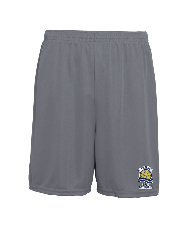 Dos Pueblos HS Girls Water Polo Logo 01 - 7 inch Training Shorts