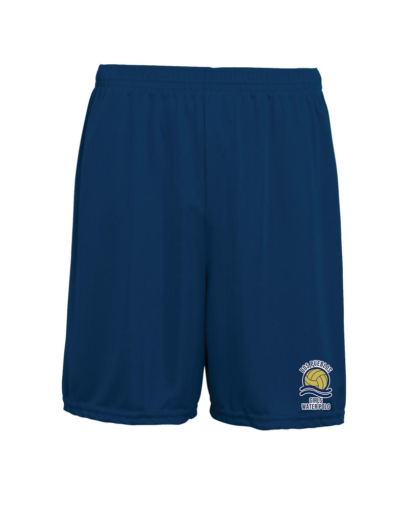 Dos Pueblos HS Girls Water Polo Logo 01 - 7 inch Training Shorts