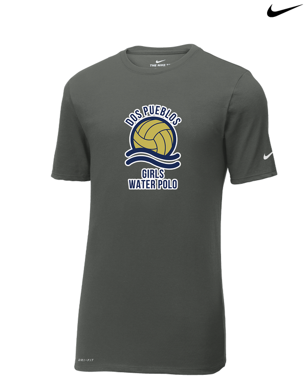 Dos Pueblos HS Girls Water Polo Logo 01 - Nike Cotton Poly Dri-Fit