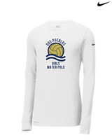 Dos Pueblos HS Girls Water Polo Logo 01 - Nike Dri-Fit Poly Long Sleeve