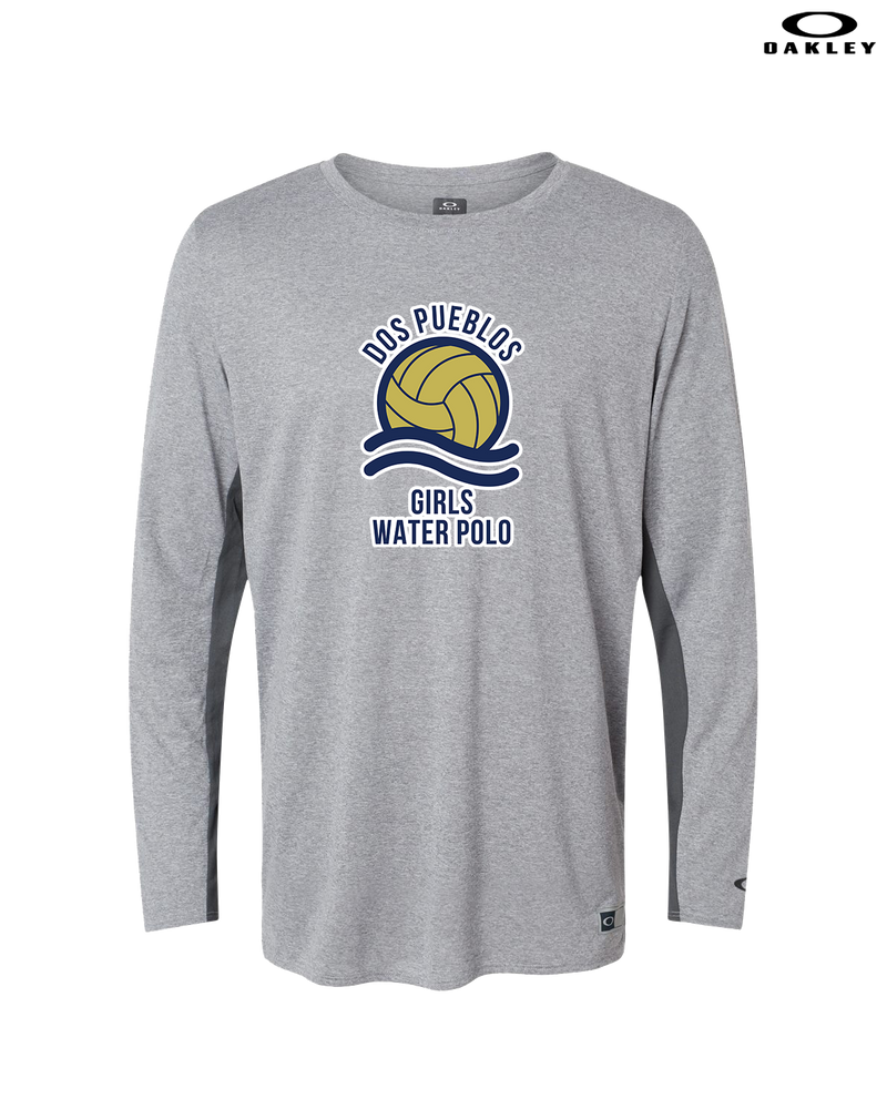 Dos Pueblos HS Girls Water Polo Logo 01 - Oakley Hydrolix Long Sleeve