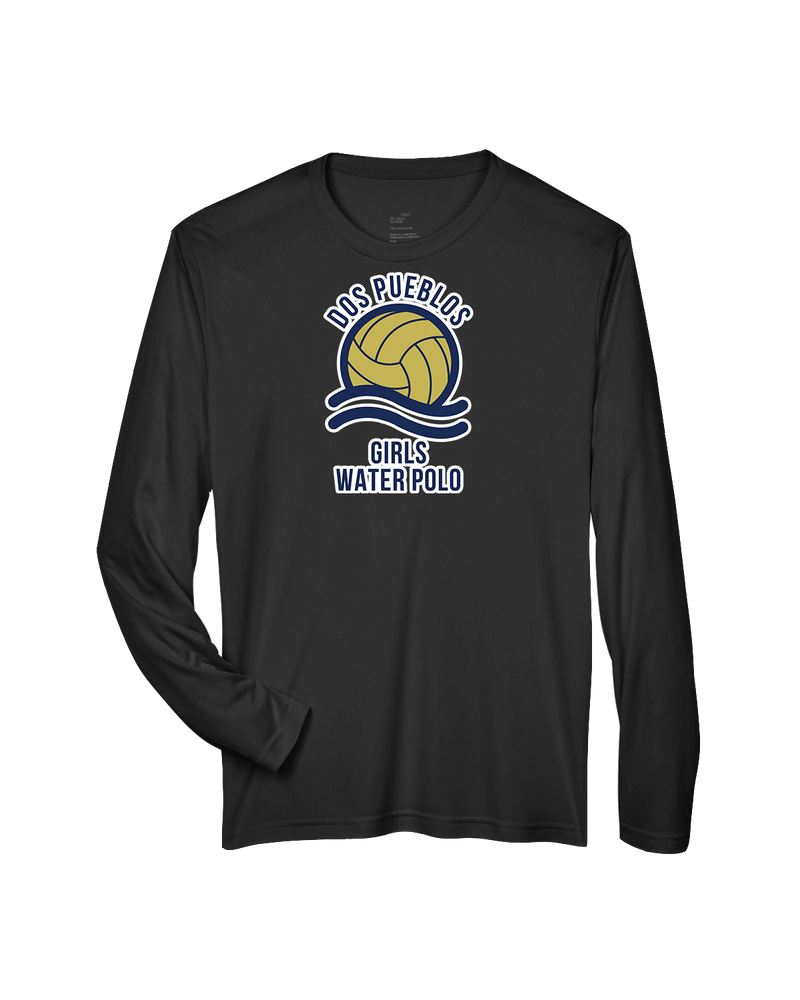 Dos Pueblos HS Girls Water Polo Logo 01 - Performance Long Sleeve