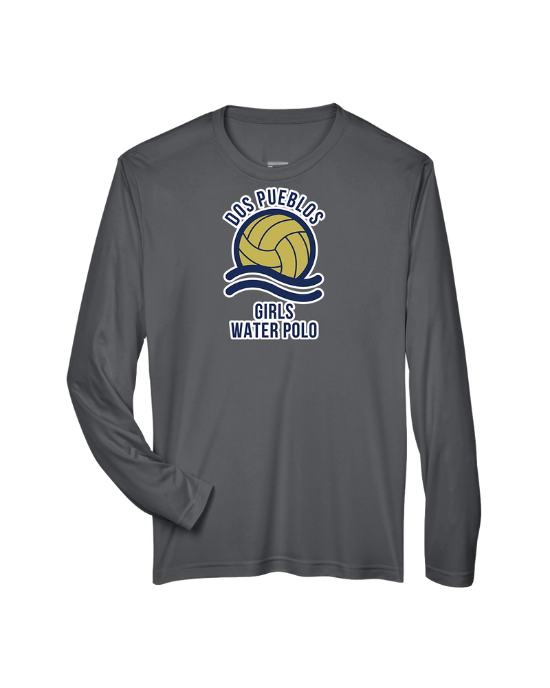 Dos Pueblos HS Girls Water Polo Logo 01 - Performance Long Sleeve