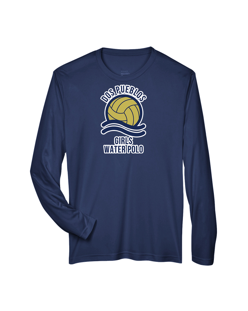 Dos Pueblos HS Girls Water Polo Logo 01 - Performance Long Sleeve