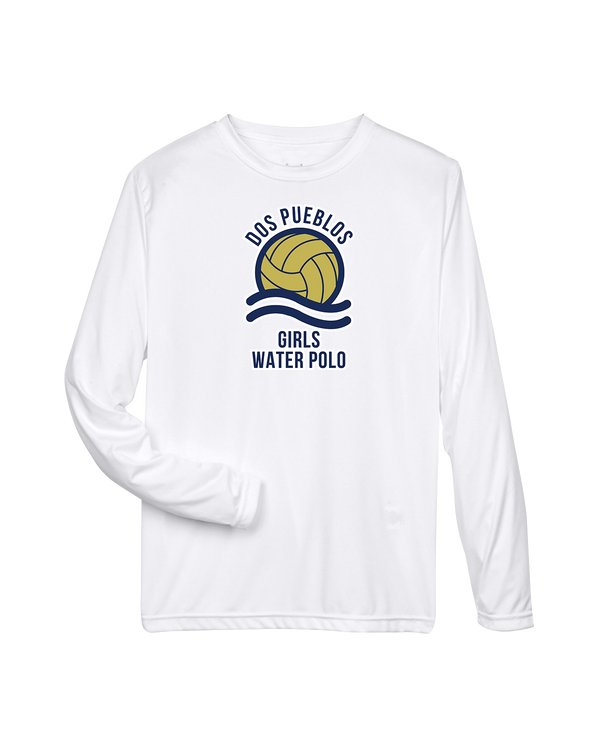 Dos Pueblos HS Girls Water Polo Logo 01 - Performance Long Sleeve
