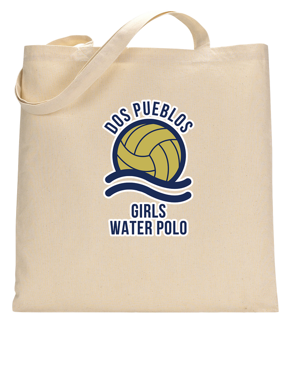 Dos Pueblos HS Girls Water Polo Logo 01 - Tote Bag
