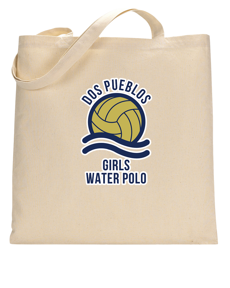 Dos Pueblos HS Girls Water Polo Logo 01 - Tote Bag