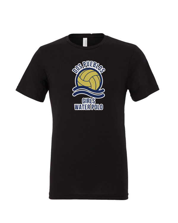 Dos Pueblos HS Girls Water Polo Logo 01 - Mens Tri Blend Shirt