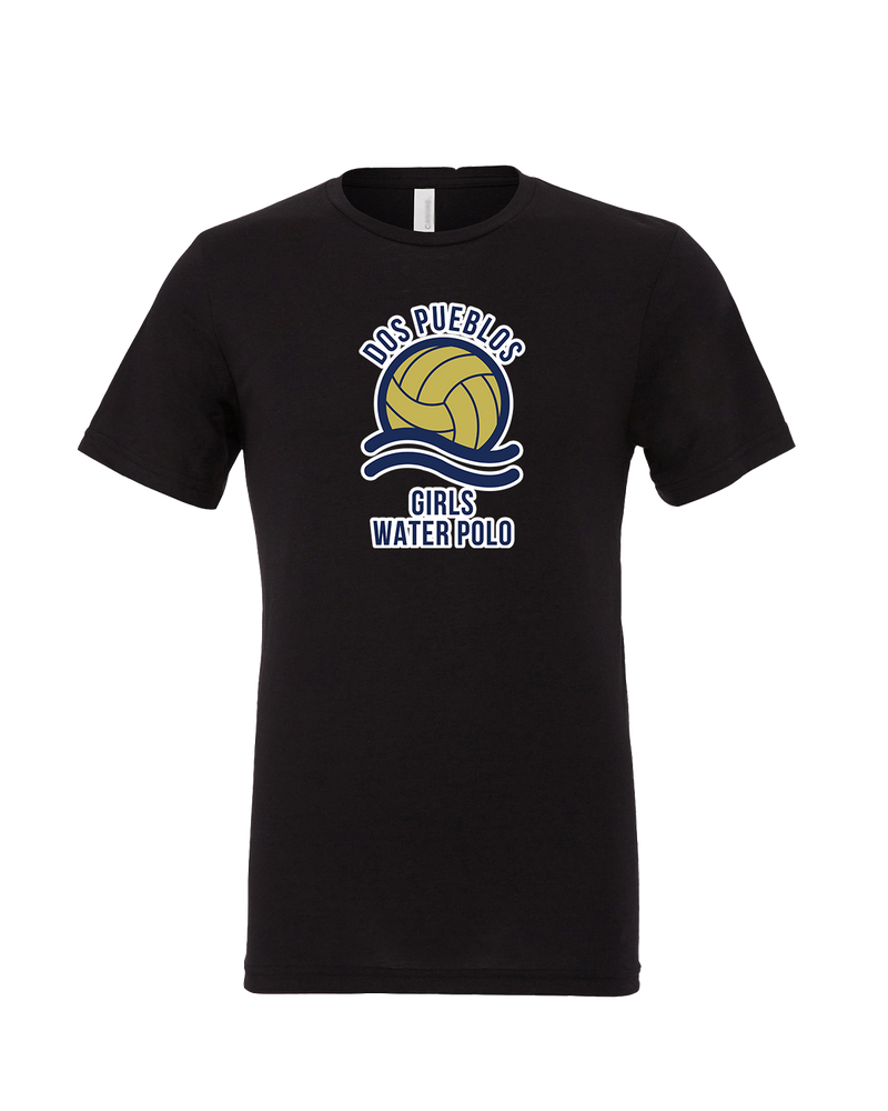 Dos Pueblos HS Girls Water Polo Logo 01 - Mens Tri Blend Shirt