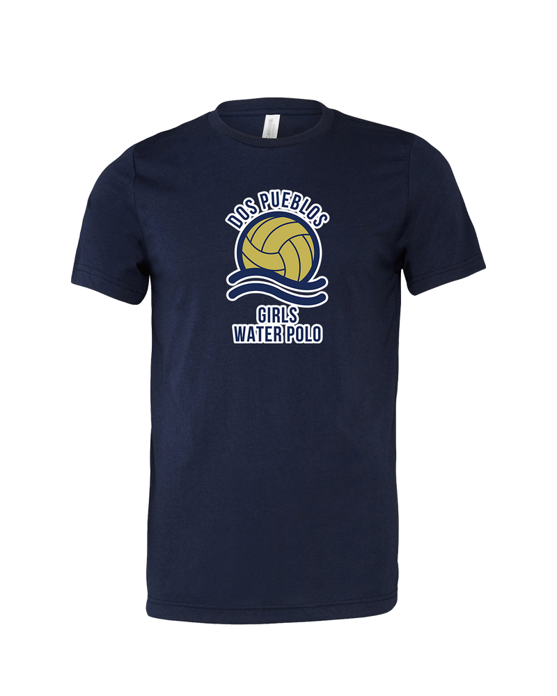 Dos Pueblos HS Girls Water Polo Logo 01 - Mens Tri Blend Shirt