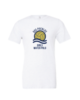 Dos Pueblos HS Girls Water Polo Logo 01 - Mens Tri Blend Shirt