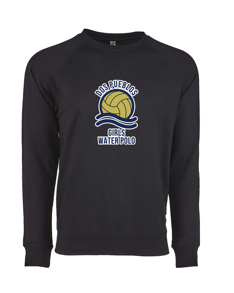Dos Pueblos HS Girls Water Polo Logo 01 - Crewneck Sweatshirt
