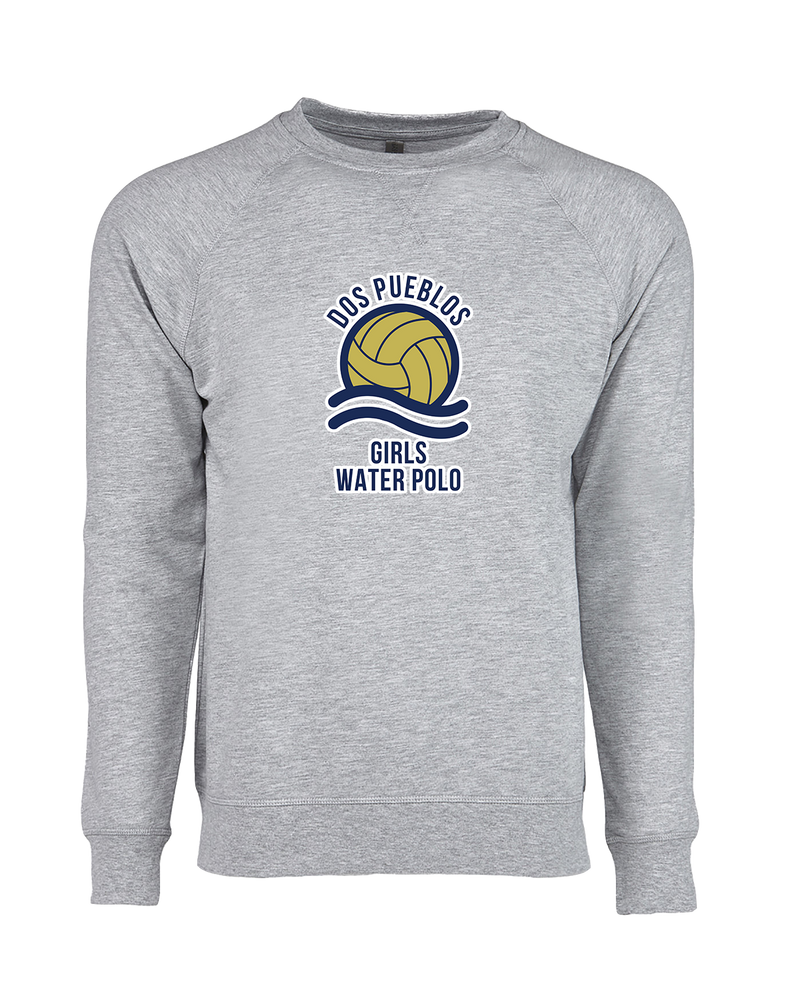 Dos Pueblos HS Girls Water Polo Logo 01 - Crewneck Sweatshirt
