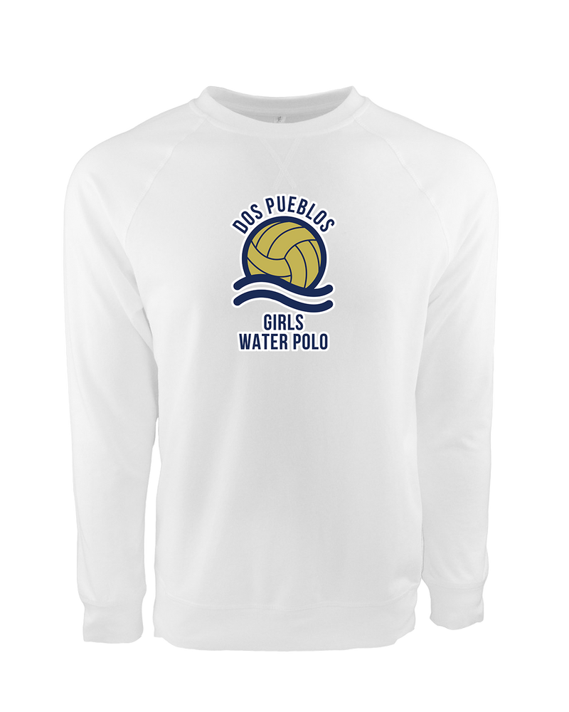 Dos Pueblos HS Girls Water Polo Logo 01 - Crewneck Sweatshirt