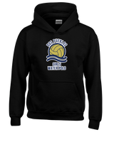 Dos Pueblos HS Girls Water Polo Logo 01 - Cotton Hoodie