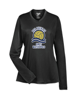 Dos Pueblos HS Girls Water Polo Logo 01 - Womens Performance Long Sleeve