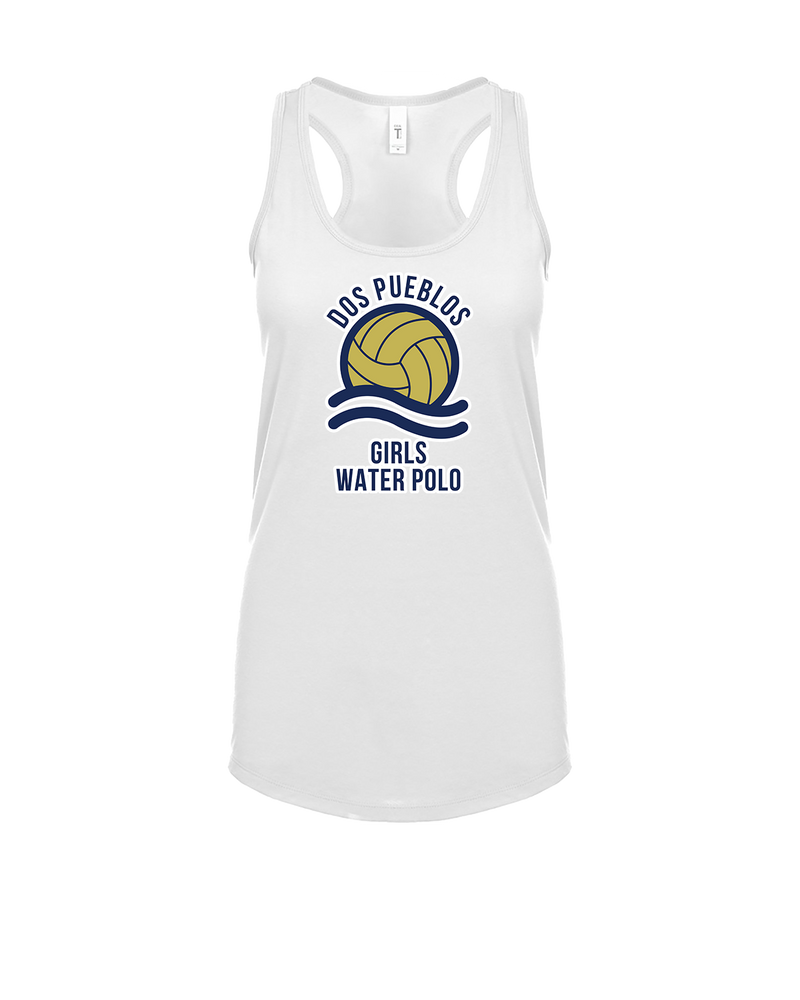 Dos Pueblos HS Girls Water Polo Logo 01 - Womens Tank Top