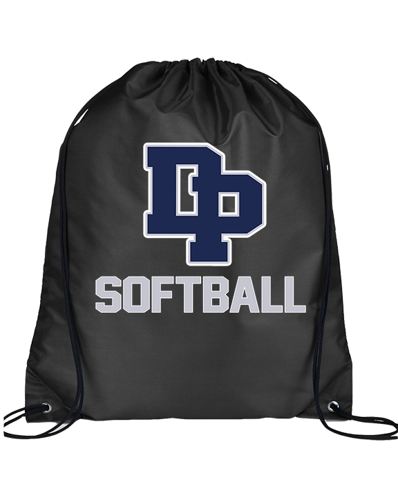 Dos Pueblos HS Softball - Drawstring Bag