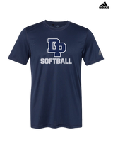 Dos Pueblos HS Softball - Mens Adidas Performance Shirt