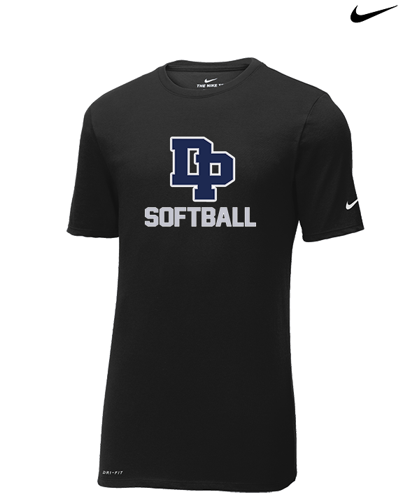 Dos Pueblos HS Softball - Mens Nike Cotton Poly Tee