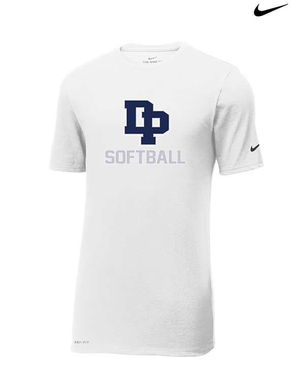 Dos Pueblos HS Softball - Mens Nike Cotton Poly Tee