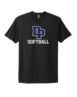 Dos Pueblos HS Softball - Mens Select Cotton T-Shirt