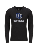 Dos Pueblos HS Softball - Tri-Blend Long Sleeve