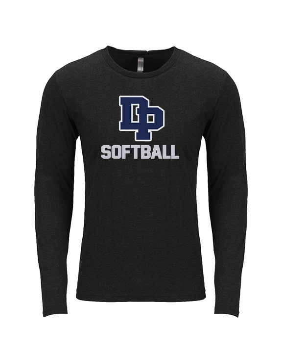 Dos Pueblos HS Softball - Tri-Blend Long Sleeve