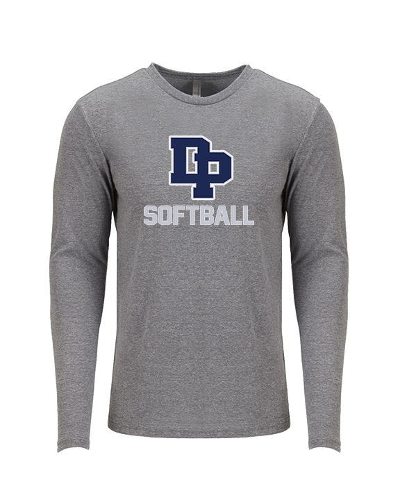 Dos Pueblos HS Softball - Tri-Blend Long Sleeve