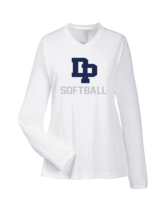 Dos Pueblos HS Softball - Womens Performance Longsleeve