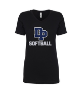 Dos Pueblos HS Softball - Womens V-Neck