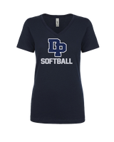 Dos Pueblos HS Softball - Womens V-Neck