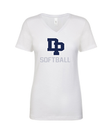 Dos Pueblos HS Softball - Womens V-Neck