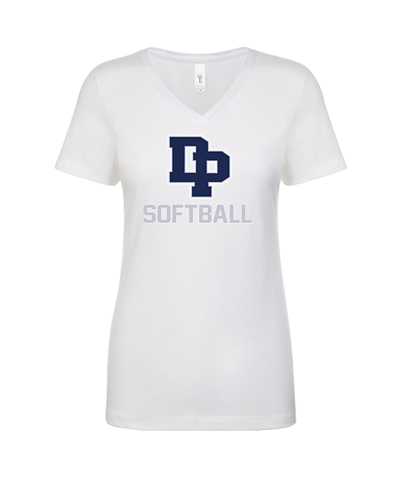 Dos Pueblos HS Softball - Womens V-Neck