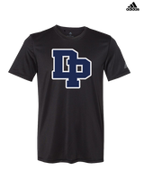 Dos Pueblos HS Softball Initials - Mens Adidas Performance Shirt
