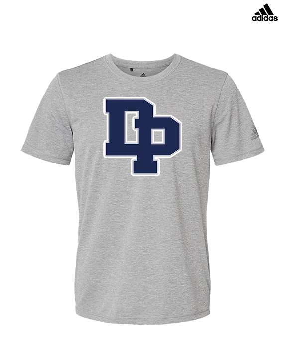 Dos Pueblos HS Softball Initials - Mens Adidas Performance Shirt