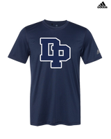 Dos Pueblos HS Softball Initials - Mens Adidas Performance Shirt