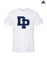 Dos Pueblos HS Softball Initials - Mens Adidas Performance Shirt