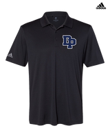 Dos Pueblos HS Softball Initials - Mens Adidas Polo