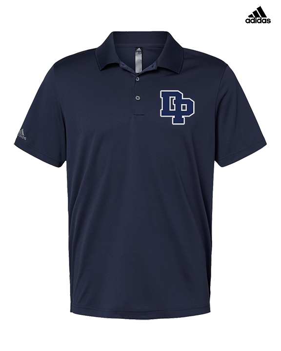 Dos Pueblos HS Softball Initials - Mens Adidas Polo