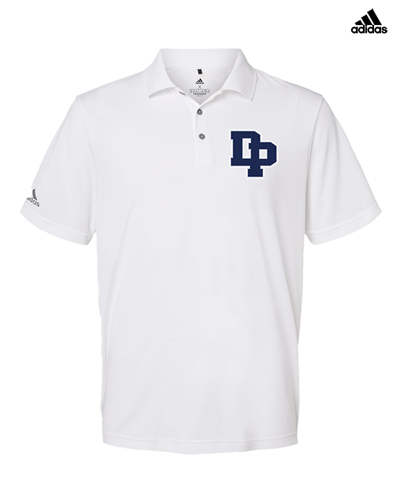 Dos Pueblos HS Softball Initials - Mens Adidas Polo
