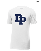 Dos Pueblos HS Softball Initials - Mens Nike Cotton Poly Tee