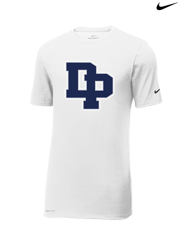 Dos Pueblos HS Softball Initials - Mens Nike Cotton Poly Tee