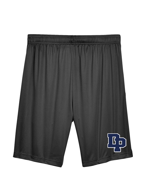 Dos Pueblos HS Softball Initials - Mens Training Shorts with Pockets
