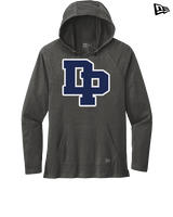 Dos Pueblos HS Softball Initials - New Era Tri-Blend Hoodie