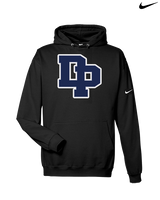 Dos Pueblos HS Softball Initials - Nike Club Fleece Hoodie